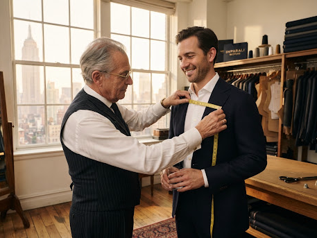 In-studio fitting and measurement